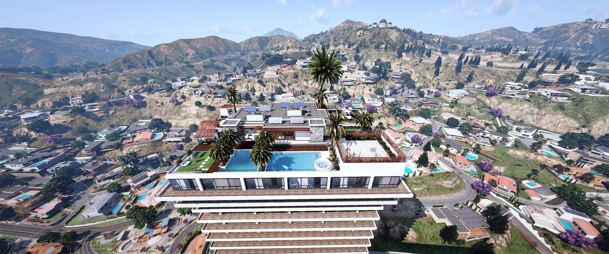 Rooftop Penthouse | MLO / MAP | Fivem GTAV | Optimized | Drag and Drop Files | Best Quality |