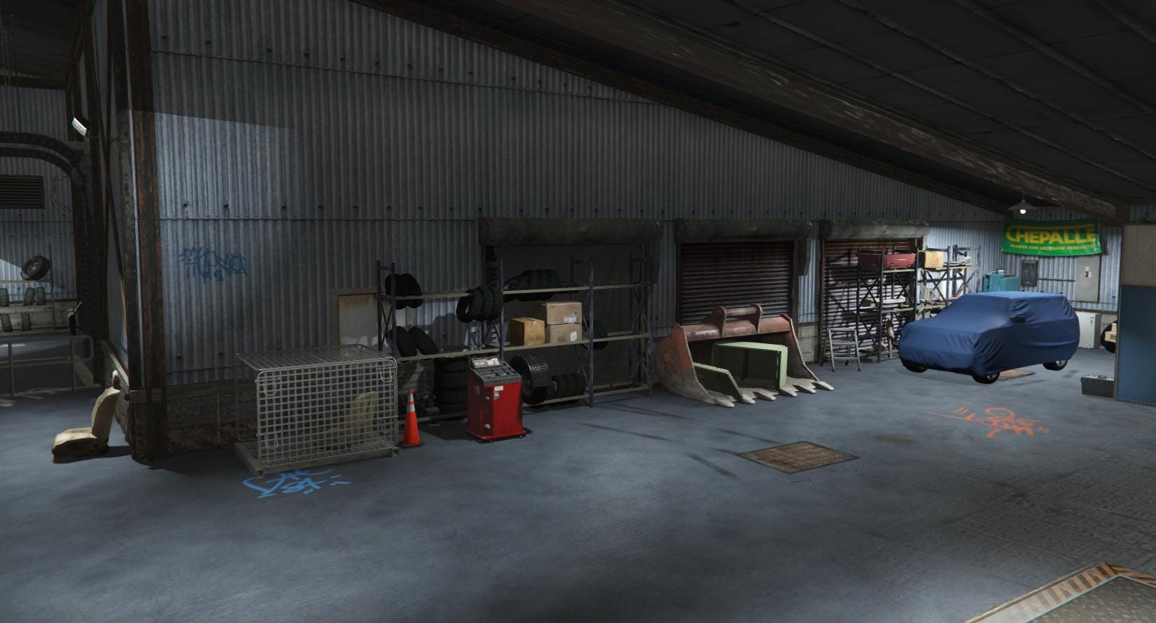 Hideout Mechanic | MLO / MAP | Fivem GTAV | Optimized | Drag and Drop Files | Best Quality |