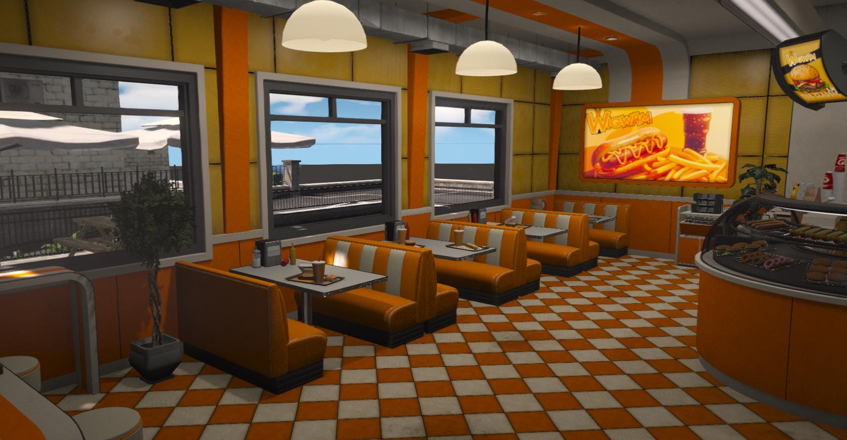 Wig Wam Burger | MLO / MAP | Fivem GTAV | Optimized | Drag and Drop Files | Best Quality |