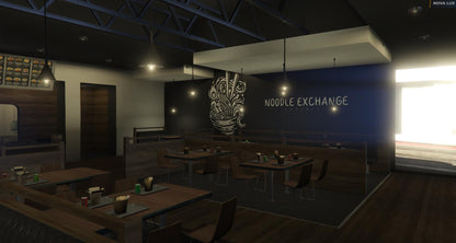 Noodle Exchange | MLO / MAP | Fivem GTAV | Optimized | Drag and Drop Files | Best Quality |