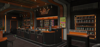Smoking Vape Stores | Fivem GTAV | Optimized | Drag and Drop Files | Best Quality |