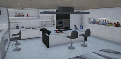 Futurist House | Fivem GTAV | Optimized | Drag and Drop Files | Best Quality |