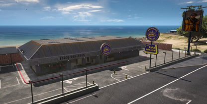 Del Perro Taxi Department | MLO / MAP | Fivem GTAV | Optimized | Drag and Drop Files | Best Quality |
