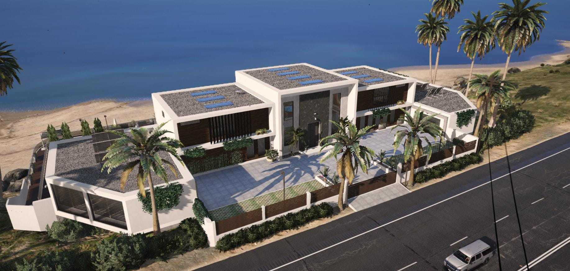 Beach Mansion | MLO / MAP | Fivem GTAV | Optimized | Drag and Drop Files | Best Quality |