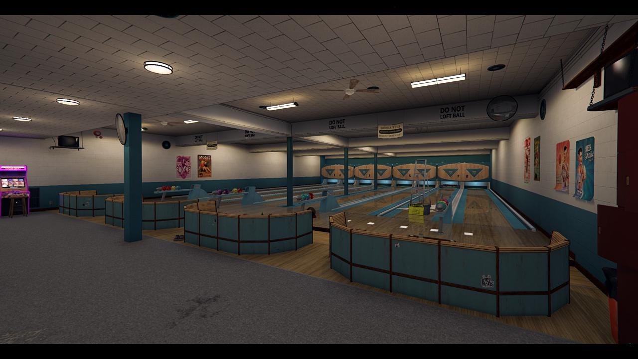 Bowling Alley | MLO / MAP | Fivem GTAV | Optimized | Drag and Drop Files | Best Quality |