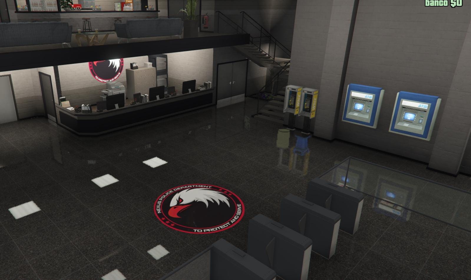 Nexus Police Department | MLO / MAP | Fivem GTAV | Optimized | Drag and Drop Files | Best Quality |