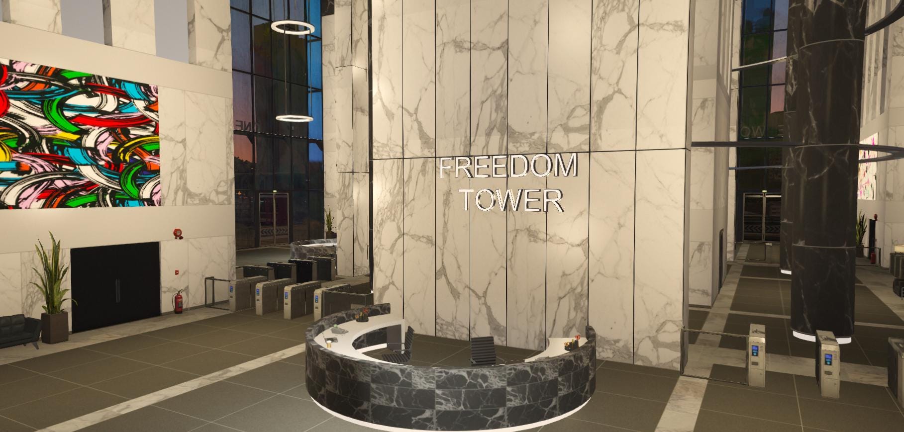 Freedom Tower | Fivem GTAV | Optimized | Drag and Drop Files | Best Quality |