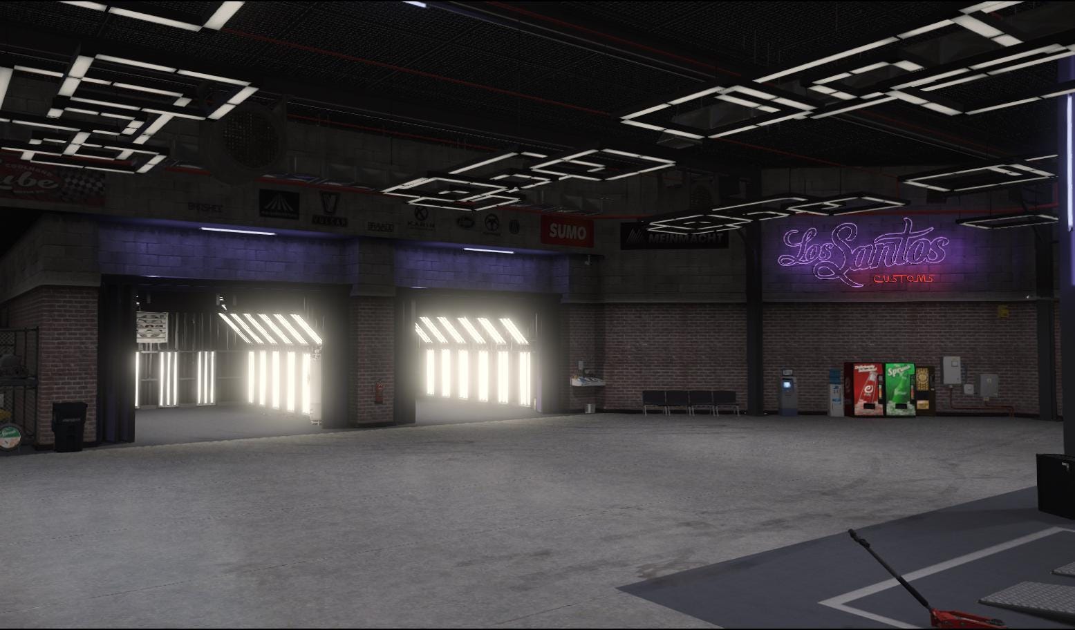 New Los Santos Customs | MLO / MAP | Fivem GTAV | Optimized | Drag and Drop Files | Best Quality |