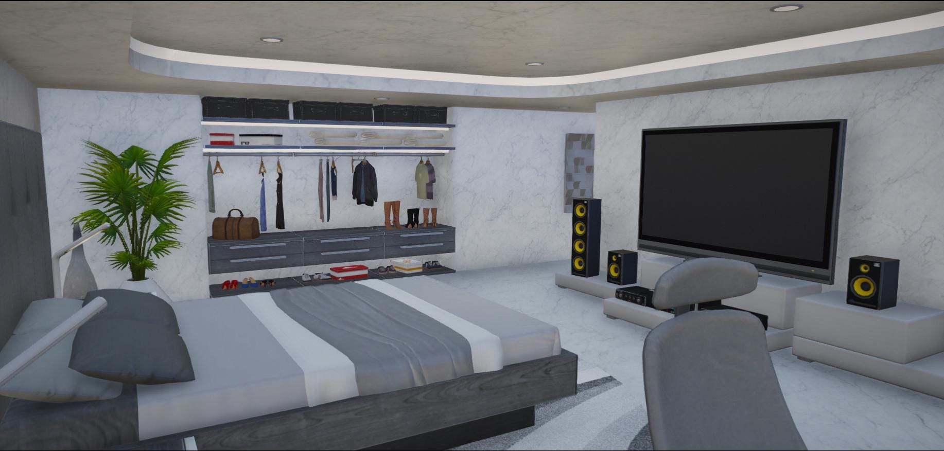 Futurist House | Fivem GTAV | Optimized | Drag and Drop Files | Best Quality |