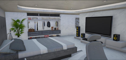 Futurist House | Fivem GTAV | Optimized | Drag and Drop Files | Best Quality |