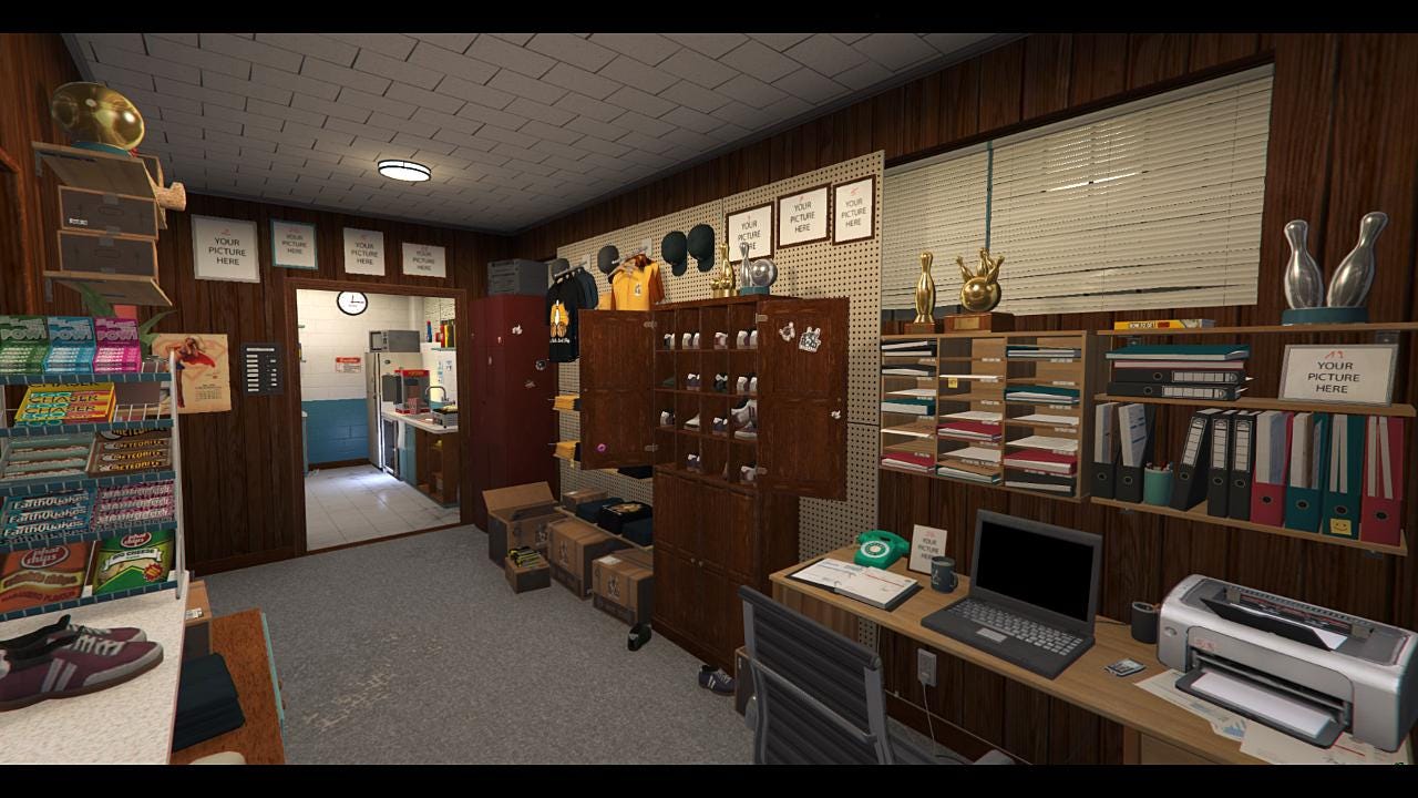 Bowling Alley | MLO / MAP | Fivem GTAV | Optimized | Drag and Drop Files | Best Quality |