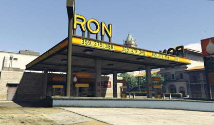 Rockford Gas Station | MLO / MAP | Fivem GTAV | Optimized | Drag and Drop Files | Best Quality |