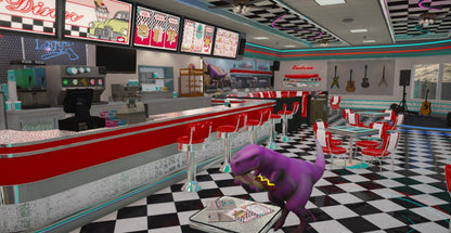 Rex Dinner | Fivem GTAV | Optimized | Drag and Drop Files | Best Quality |
